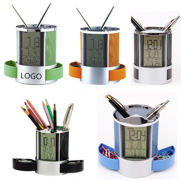 AIN1009 Electronic Calendar Pen Holder