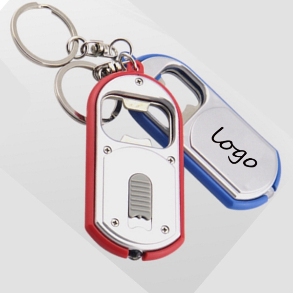 AIN1075 LED Bottle Opener Keychain