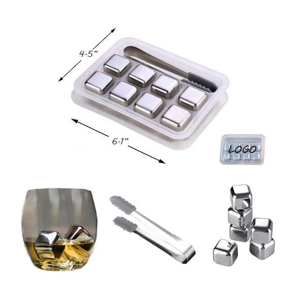AIN1226 Stainless Steel Ice Cubes