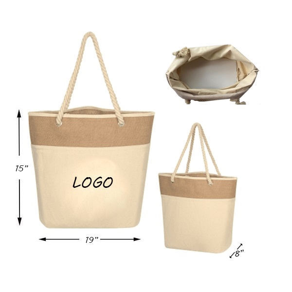 AIN1157 Cotton Tote Bag With Rope Handle
