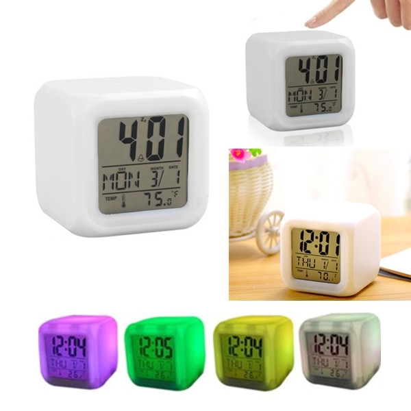 AIN1159 Color Change Digital Alarm Clock