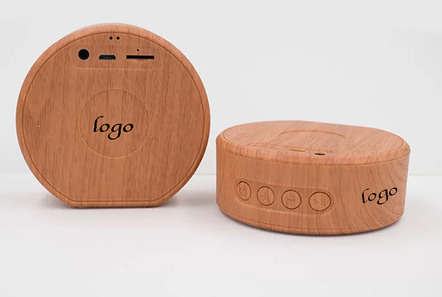 AIAZ068 Mini Wireless Wooden Speaker