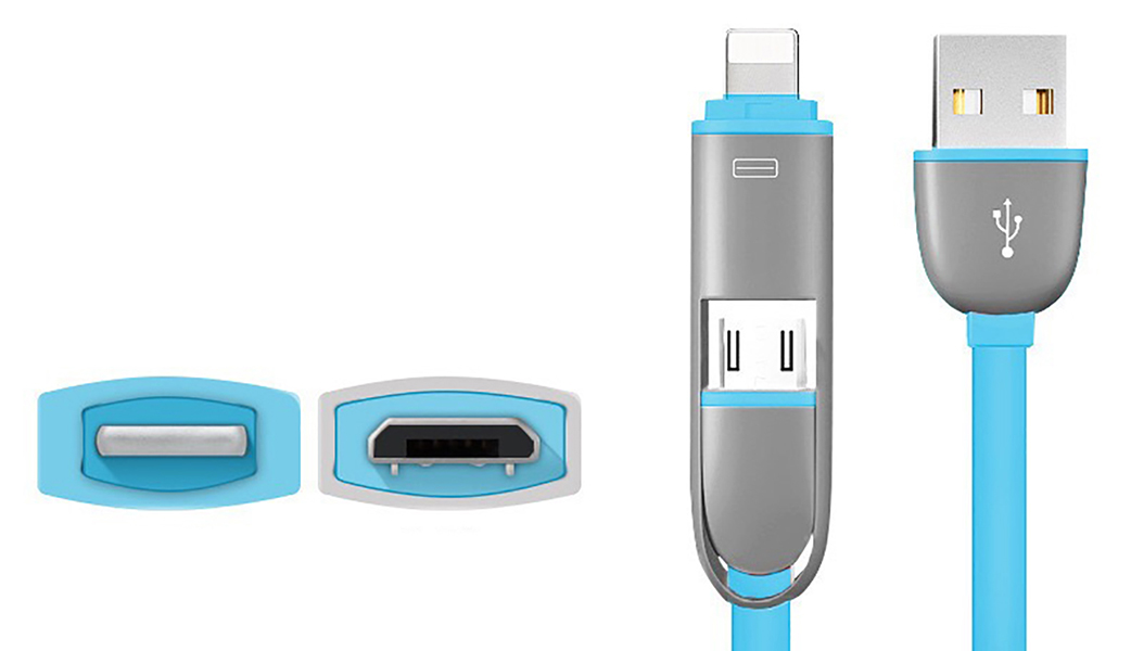 AIAZ123 Dual-interface telescopic data line