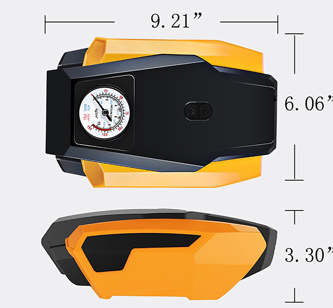 AIAZ138 Digital Display Portable Tire Inflator Pump