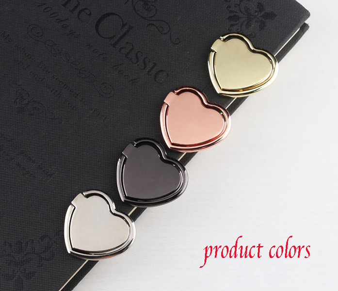 AIAZ156 heart-shaped Metal ring for phone stand