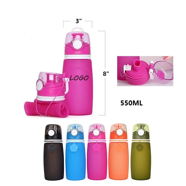 AIN1013 Silicone Foldable Travel Bottle