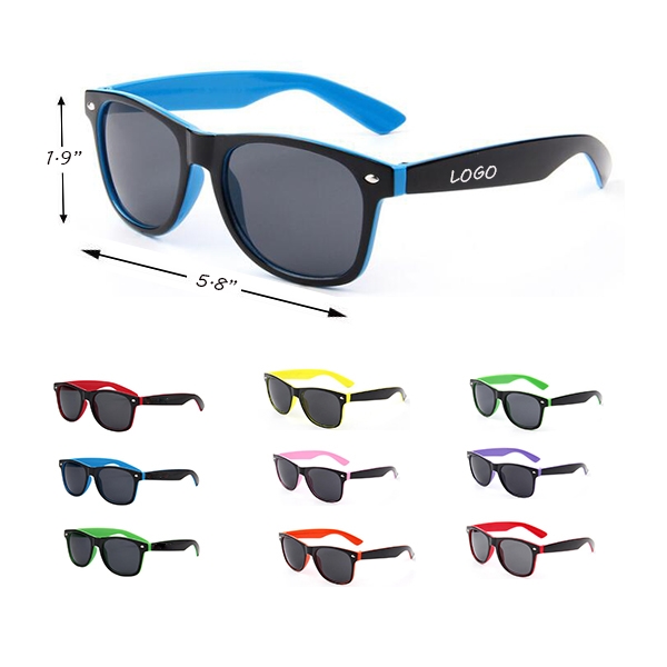 AIN1083 Two Color Sunglasses