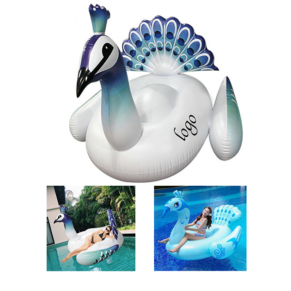 AIAZ212 White Peacock Floating Bed