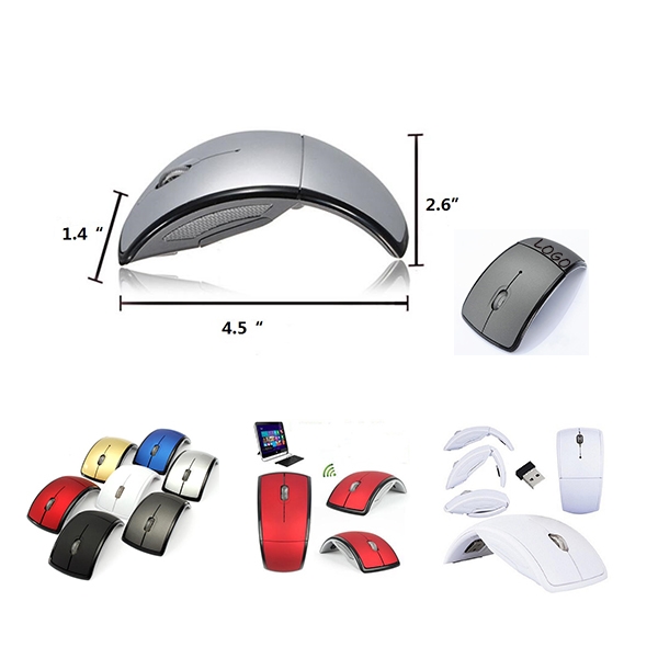 AIN1271 Wireless Folding USB Mouse