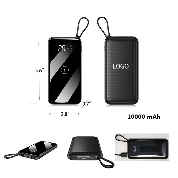 AIN1302 10000mAh Wireless Power Bank