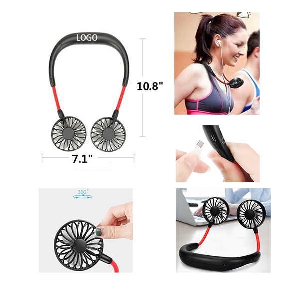 AIN1420 Portable Hanging Neck Fan