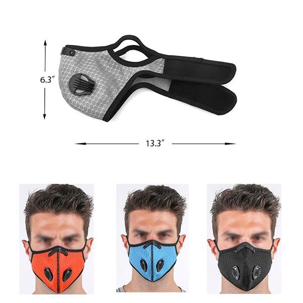 AIN1478 Activated Carbon Running Mask