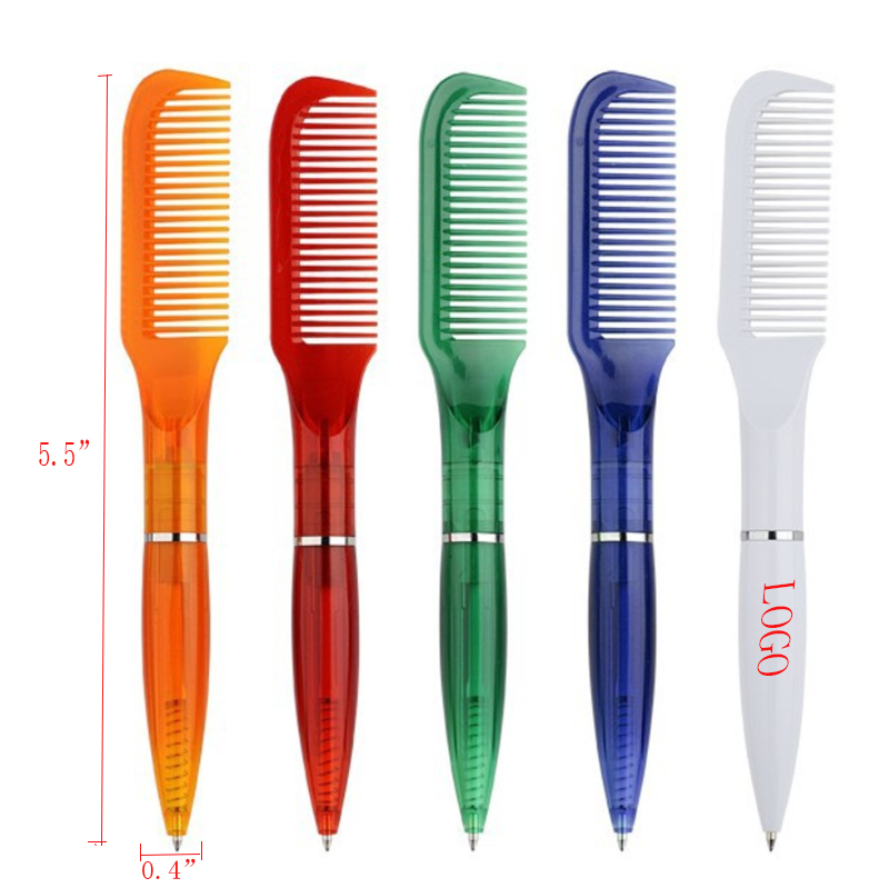  AIAZW421 / Comb Shape Plastic Ball Point Pen 