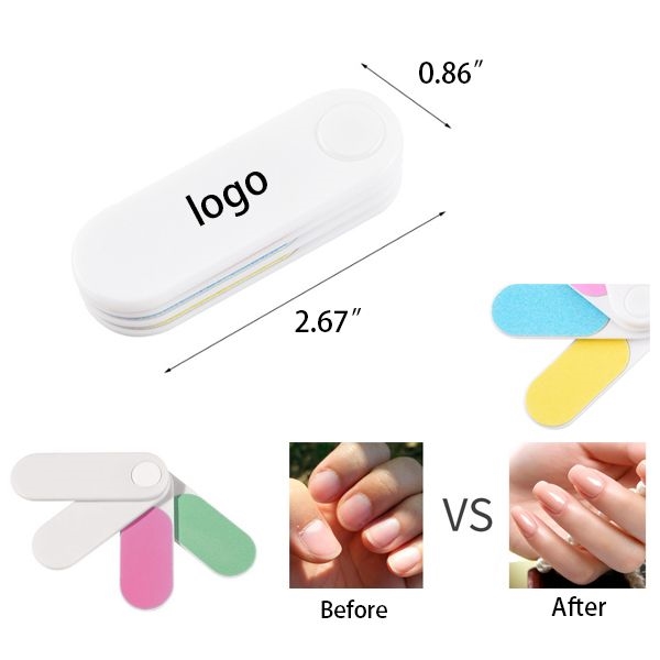 AIN1581 4-In-1 Mini Nail File