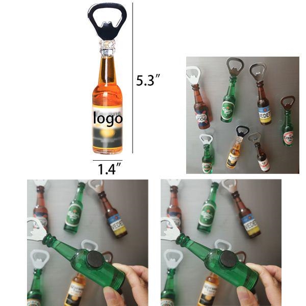 AIN1696 Magnetic Beer Shaped Bottle Opener