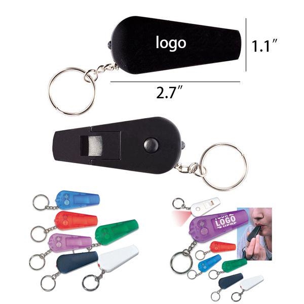 AIN1722 Light 'n Whistle Key Tag