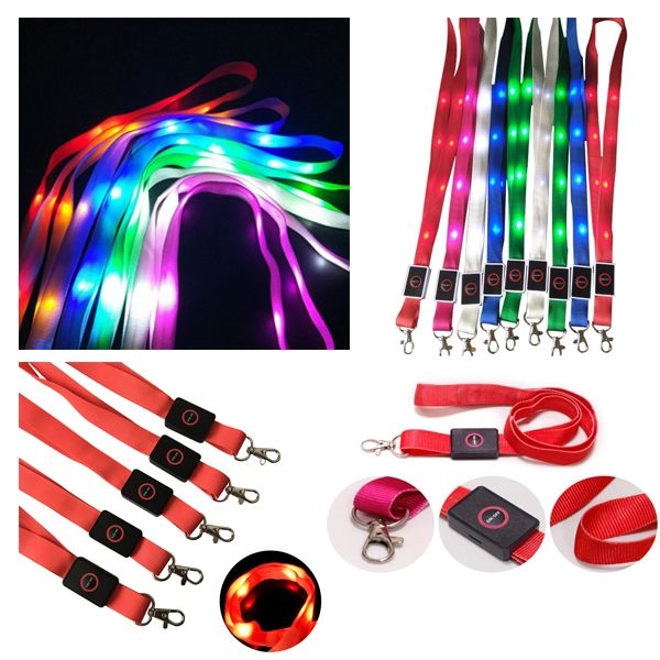 AIN1752 LED Glow Lanyard