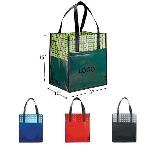 AIN1772  Laminated Big Grocery Bag