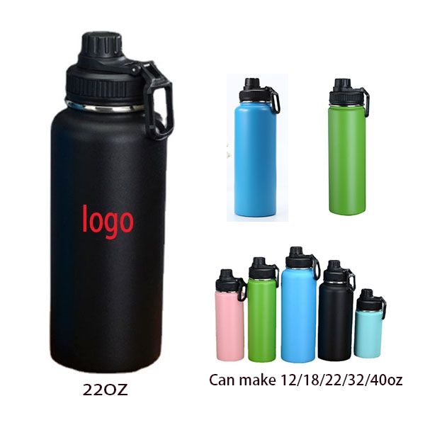 AIN1821 22oz Water Bottle with Sport Lid