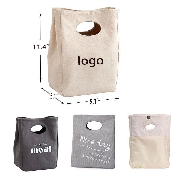 AIN1839 Canvas Lunch Bag