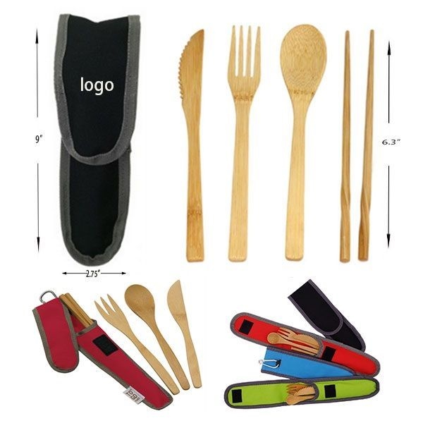 AIN1896 Banboo Utensil Set