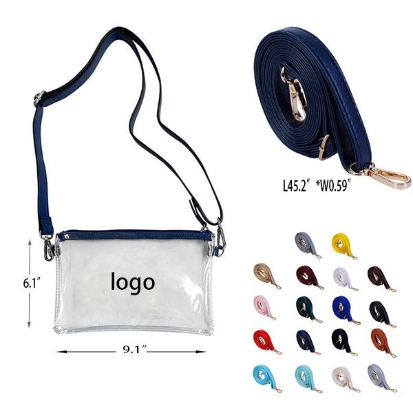 AIN1901 PVC Clear Shoulder Bag