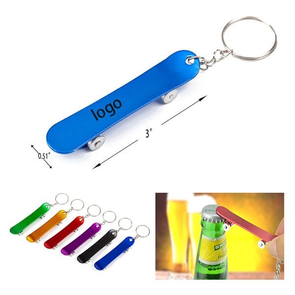 AIN1913 Small scooter key chain Bottle Opener 