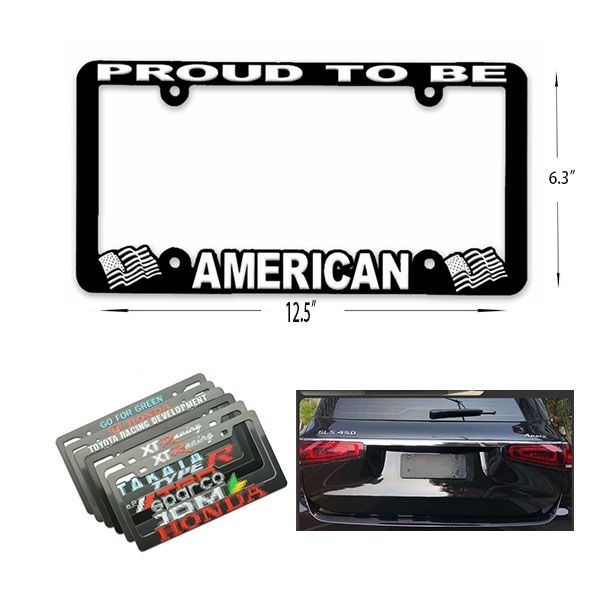 AIN1927 3D License Plate Frames