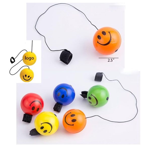 AIN2022 Happy Face Stress Ball