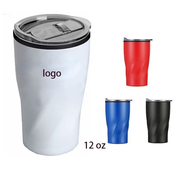 AIN2026 12 oz. Stainless Steel Auto Tumbler