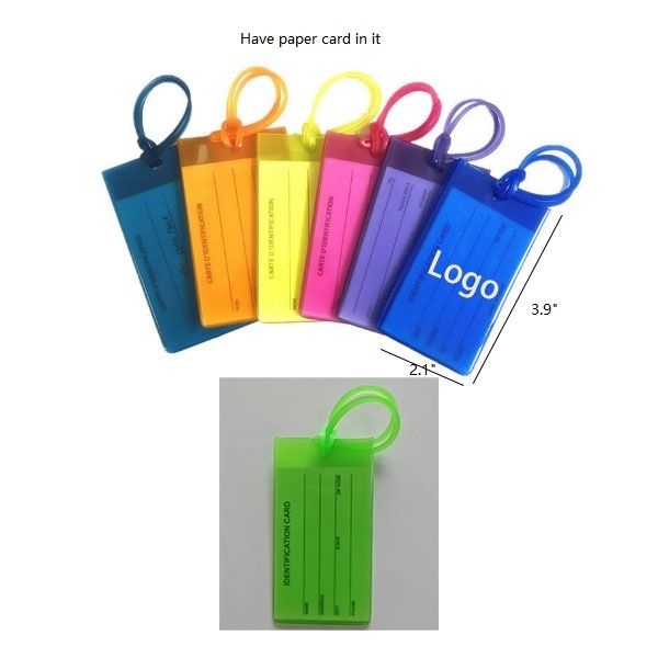 AIN2064 Translucent Card Luggage Holder