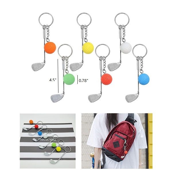 AIN2067 Mini Golf Ball Keychain