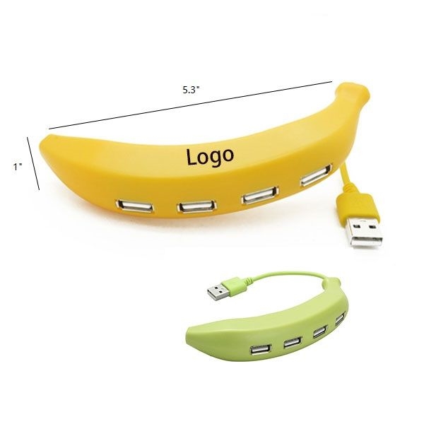 AIN2085 4-in-1 Banana Shape USB HUB